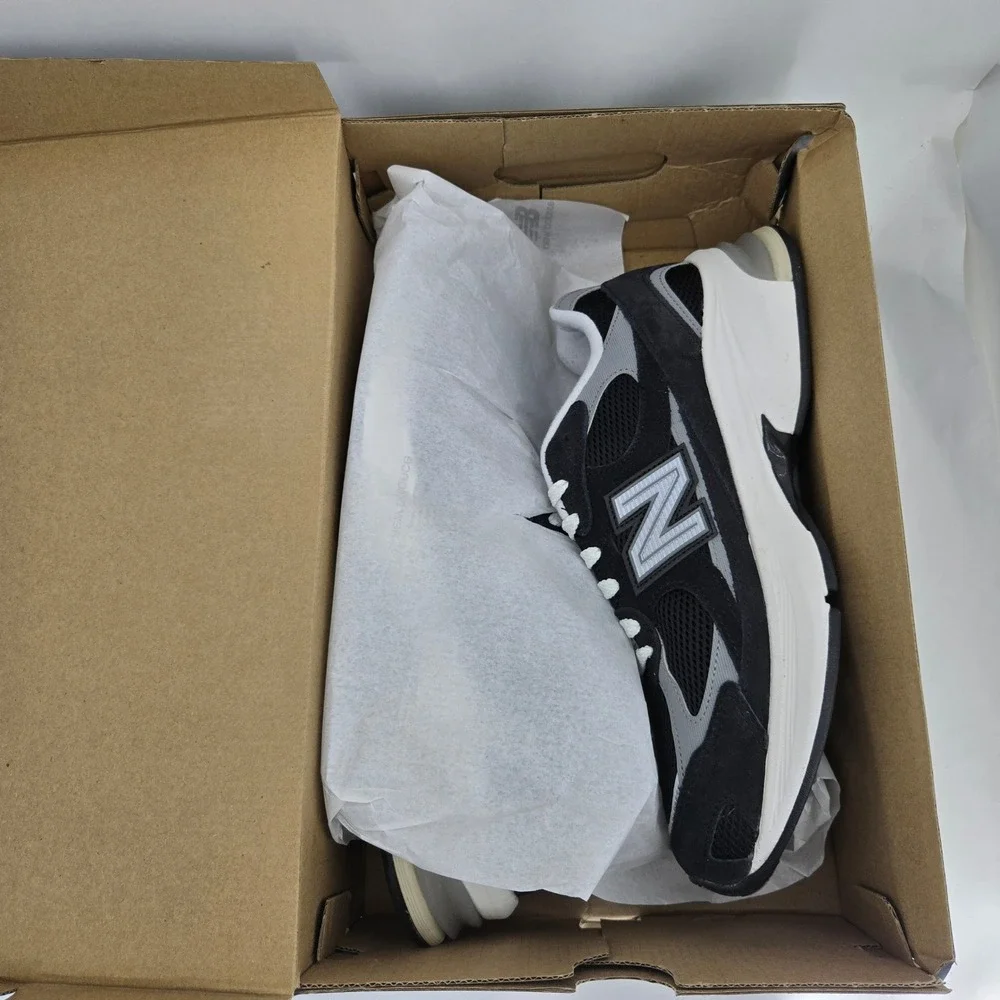 New Balance 2010 Black Grey Suede Mesh Sneakers U2010892 Mens 11.5 Womens 13